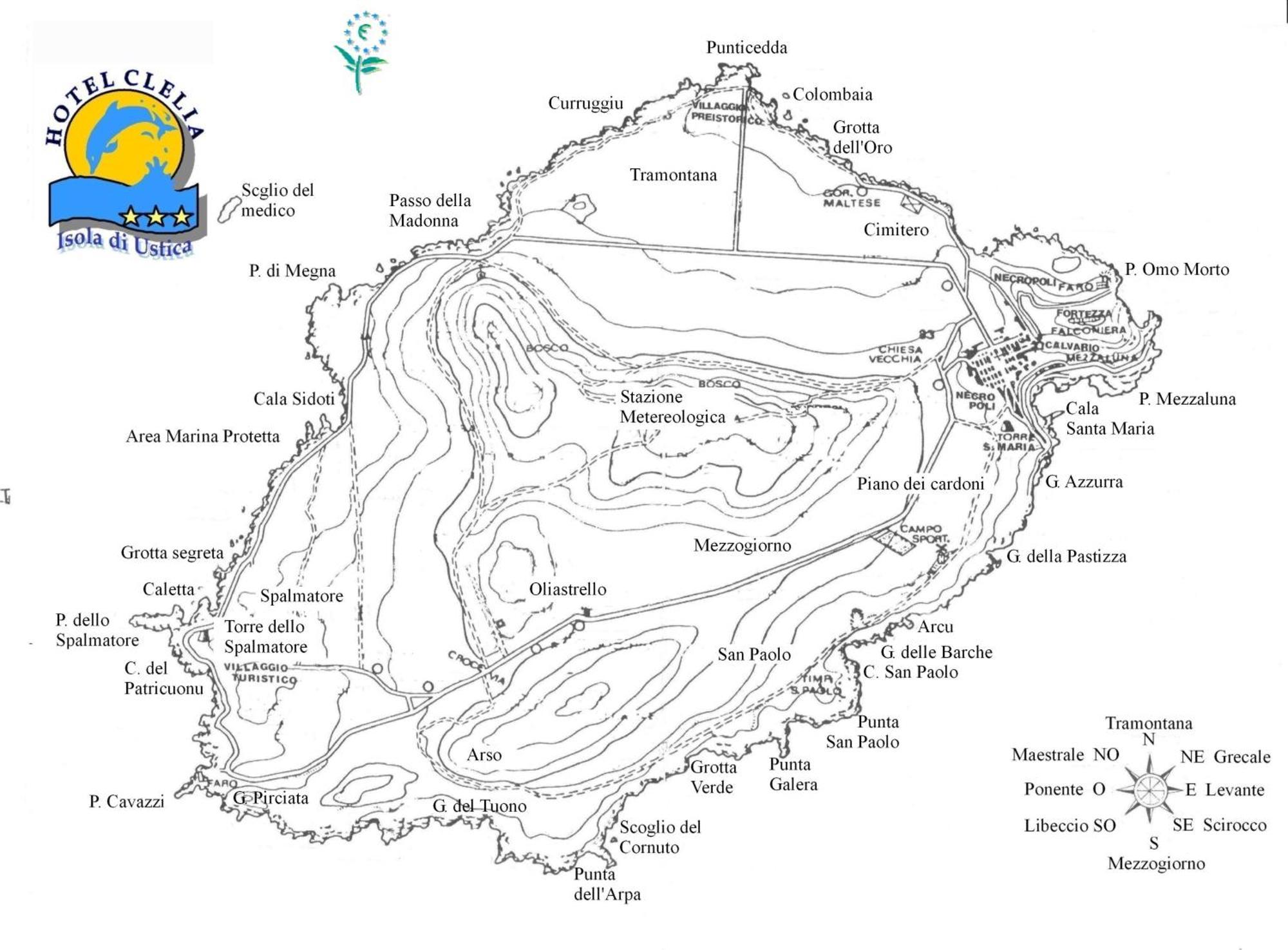 Hotel Clelia Isola di Ustica Eksteriør billede